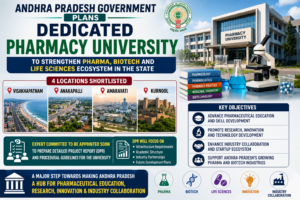 Andhra Pradesh plans Pharmacy University with Vizag among shortlisted locations