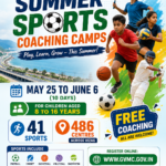 GVMC Summer Sports Coaching Camps 2026 for children in Visakhapatnam