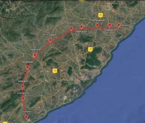 102 KM Vizag Semi Ring Road project connecting Rambilli and Bhogapuram