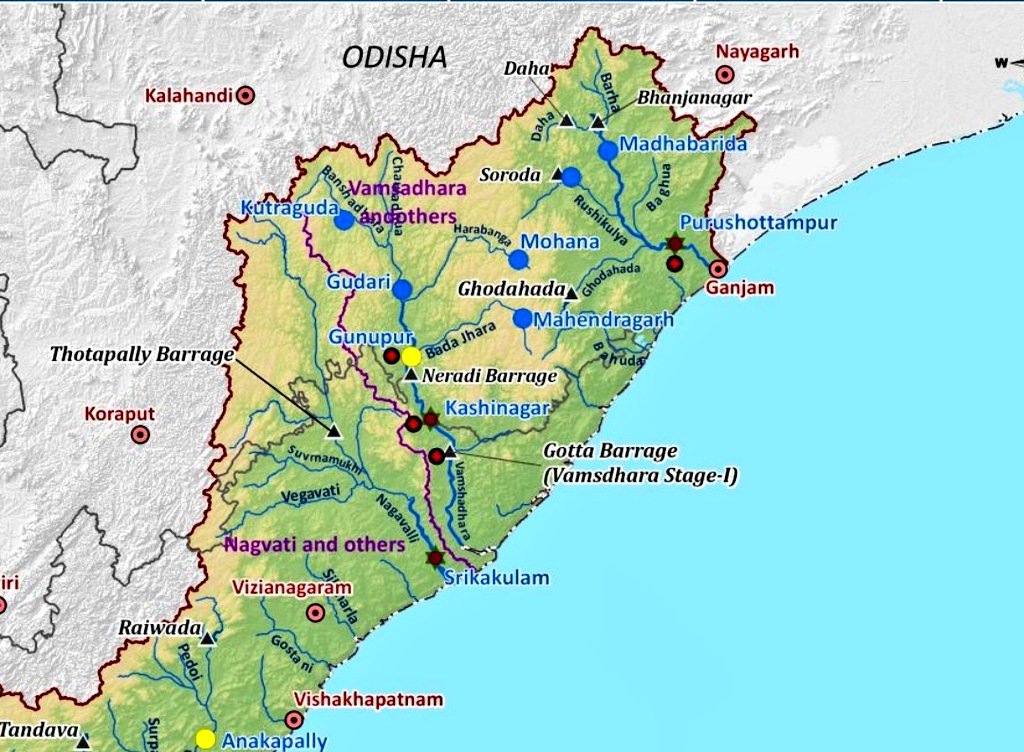 North Andhra irrigation projects in Vizianagaram and Srikakulam districts