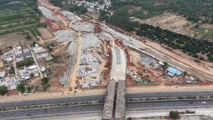 Vizag airport connectivity Savaravalli interchange Bhogapuram airport road development