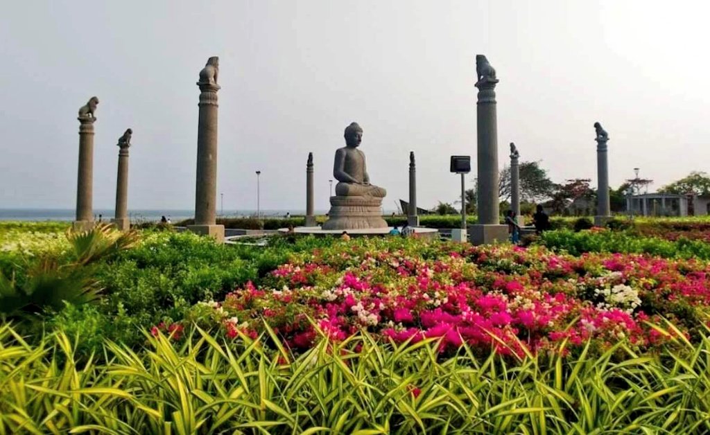 Vizag beaches and parks tourist footfall in 2025