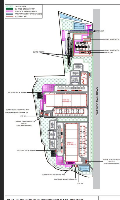 Vizag Hyperscale Data Center project proposed in Visakhapatnam