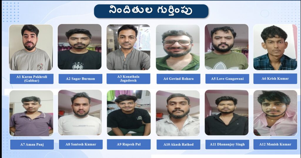 Cyber Crime Police arrest betting operators linked to Visakhapatnam