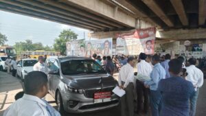 Vizag Collector inspects Anandapuram Junction road expansion works