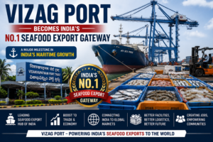 Vizag Port emerges as India’s leading seafood export gateway in 2026