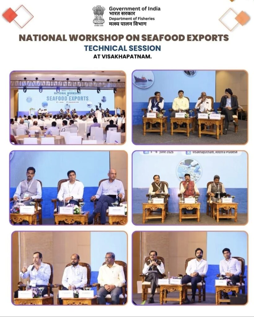 National Workshop on Seafood Exports held in Vizag in June 2026