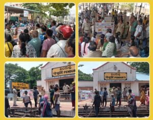 Shakti Team conducting women safety and cybercrime awareness program in Pendurthi, Vizag