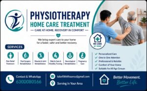 Physiotherapy Home Care Treatment services in Rajahmundry and nearby areas