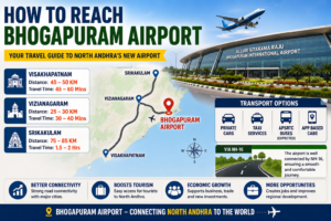 How to reach Bhogapuram Airport
