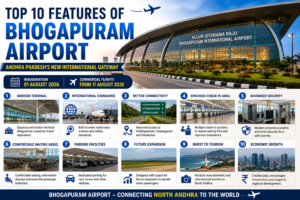 Top features of Bhogapuram Airport