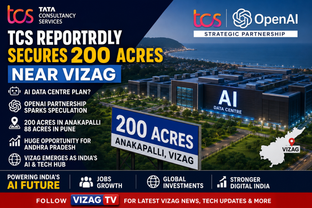 TCS AI data centre proposed near Vizag in Anakapalli