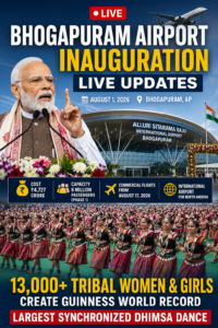 PM Modi inaugurates Bhogapuram Airport in Andhra Pradesh