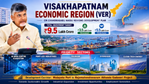CM Chandrababu Naidu reviews Visakhapatnam Economic Region development plan