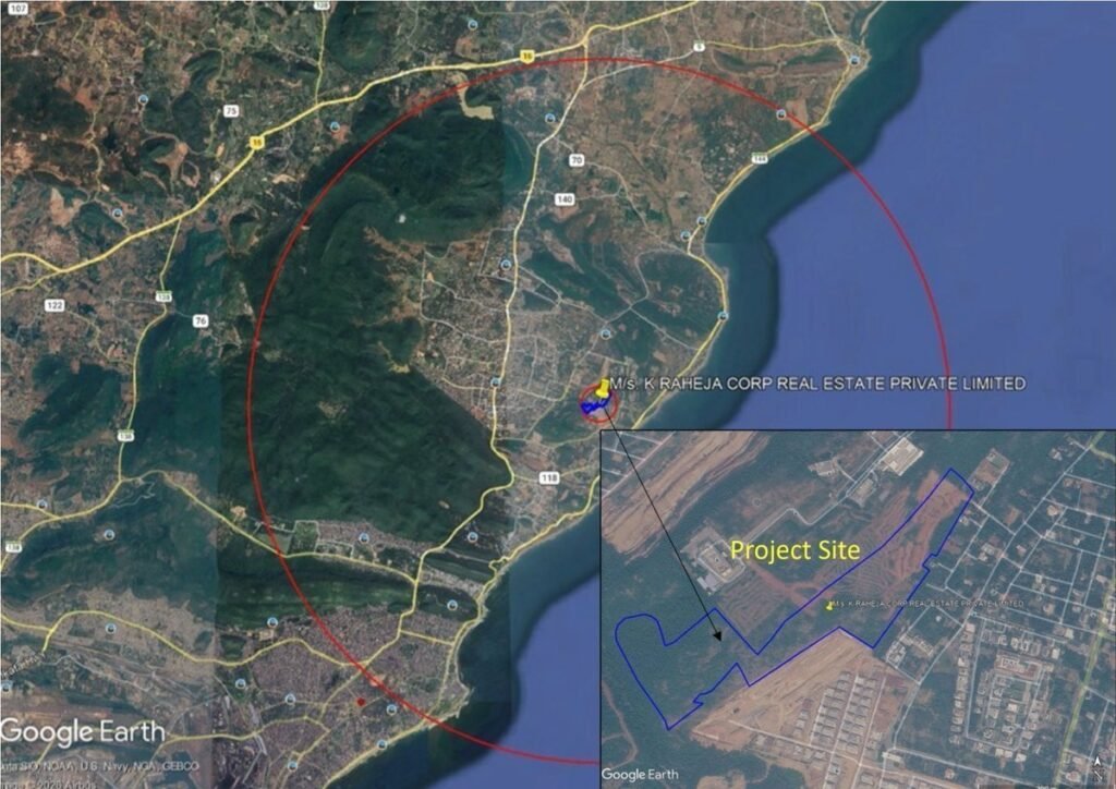K Raheja Corp mixed-use project at IT Hills-3 Madhurawada Visakhapatnam