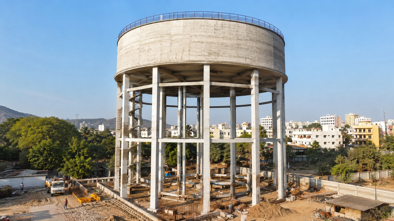 2,500 KL Elevated Service Reservoir at Yendada Vizag