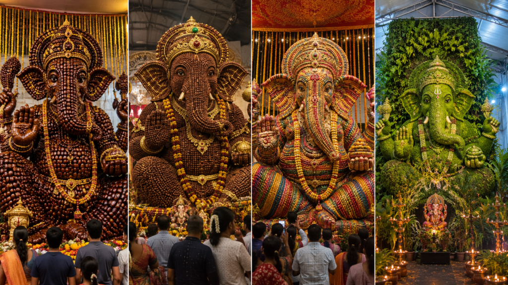 Unique Ganesh idols in Vizag Ganesh Chaturthi 2026