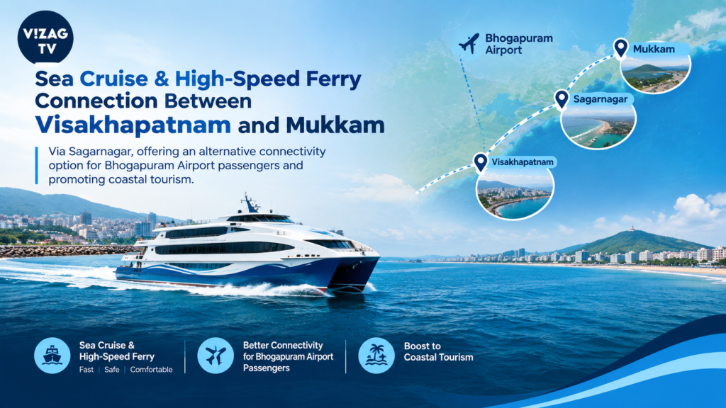 Vizag Mukkam sea cruise proposed via Sagarnagar